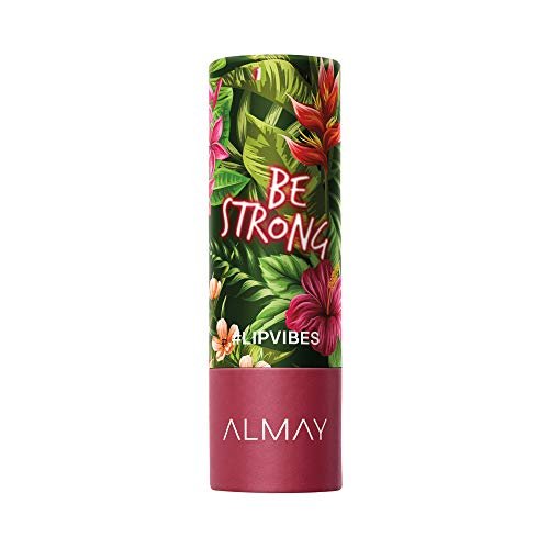 almay lip vibes lipstick with vitamin e oil & shea butter, mat...