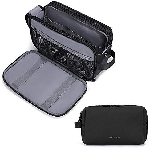 bagsmart toiletry bag for men, travel toiletry organizer dopp...