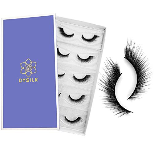 dysilk mink lashes false eyelashes lash extension strip eyel...