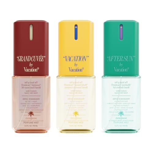 vacation body mist collector’s set, perfumed body mist spray t...
