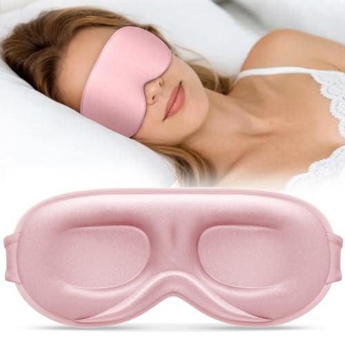 vynix sleep mask for women men 100% blackout eye masks for s...