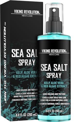 viking revolution sea salt spray for men hair texturizing sp...