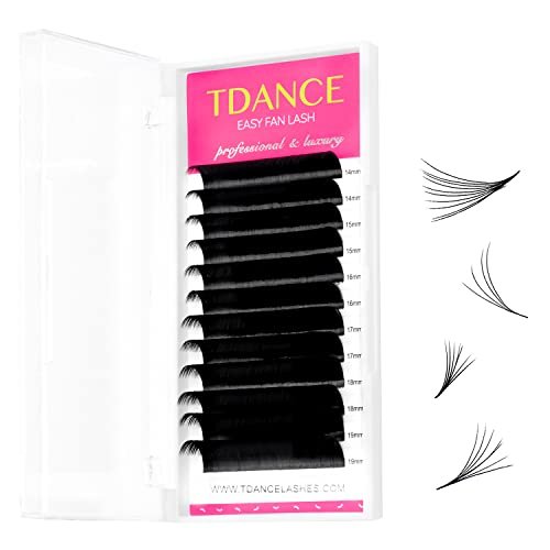 tdance easy fan lash extension rapid blooming volume eyelash e...