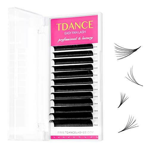 tdance easy fan lash extension rapid blooming volume eyelash e...