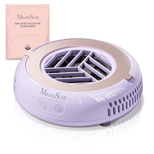 melodysusie pocketsized nail dust collector with lightweight d...