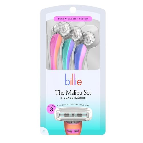 billie disposable razors for women the malibu set