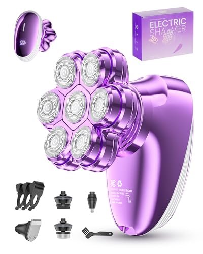 5 in 1 electric razors for women, 7d magnetic heads full body...