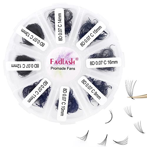 premade fans eyelash extensions 1000pcs promades eyelash volum...