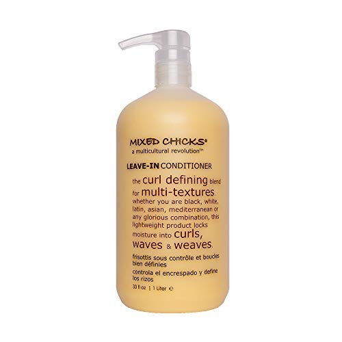 mixed chicks curl defining & frizz eliminating leave in condit...