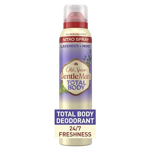 old spice whole body deodorant spray for men, aluminum free, l...