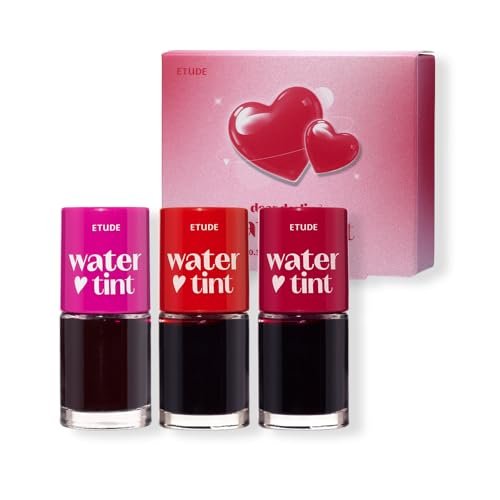 etude dear darling water tint 3 set | vivid color lip stain wi...