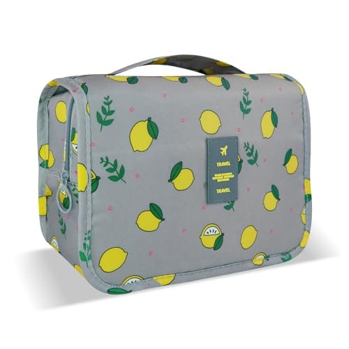 lcsmaokin large capacity toiletry bag travel bag with hanging...