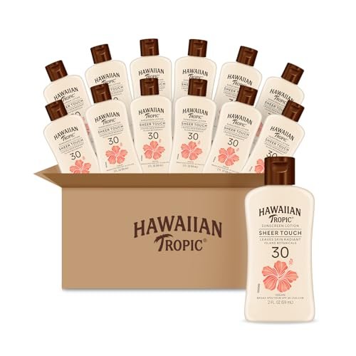 hawaiian tropic sheer touch lotion, spf 30, 2oz
