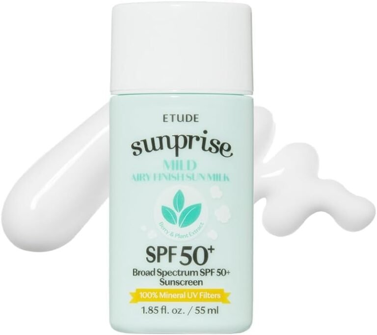 etude sunprise sunscreen mild sun milk spf 50+ / pa++++ | sebu...