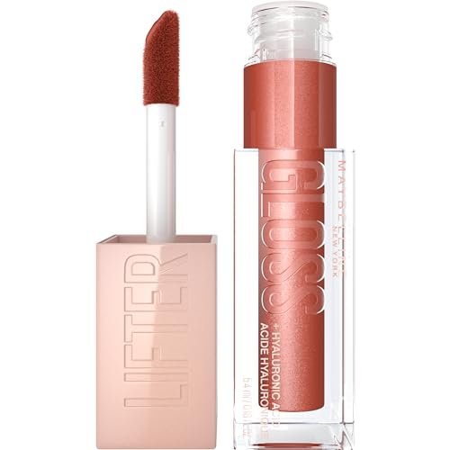 maybelline lifter gloss, hydrating lip gloss with hyaluronic a...