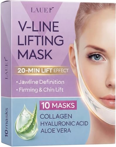 v shaped contouring face mask line shaping lifting belt neck r...