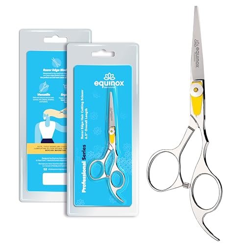 equinox professional razor edge series barber hair cutting sci...