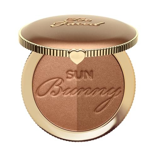 too faced sun bunny bronzer | buildable highlighter + bronzer...