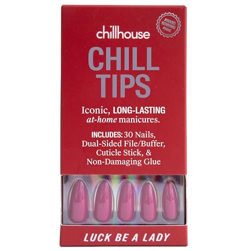 chillhouse chill tips, press on nails kit luck be a lady ...