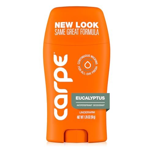 carpe underarm antiperspirant deodorant for women and men an...