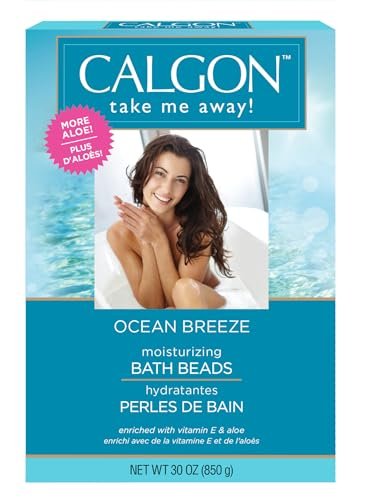 calgon ultra moisturizing bath beads, ocean breeze, 30 ounce