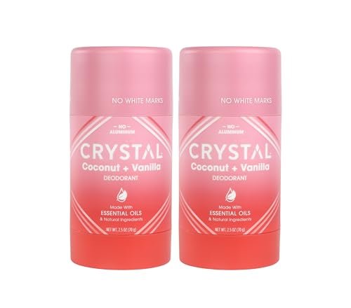 crystal deodorant magnesium solid stick natural deodorant, non...
