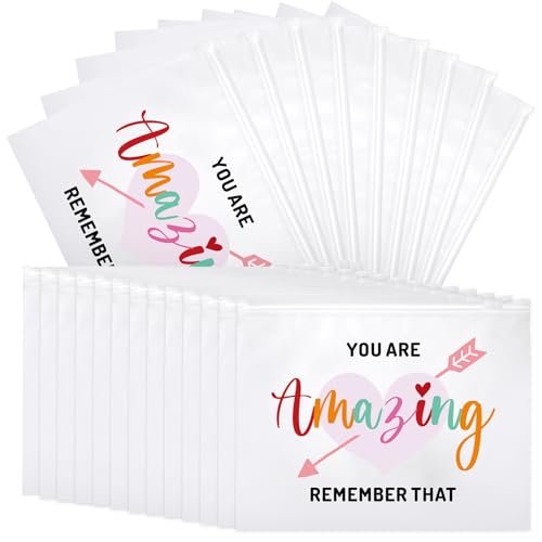 reginary 50 pcs inspirational gifts bulk for women cosmetic ba...