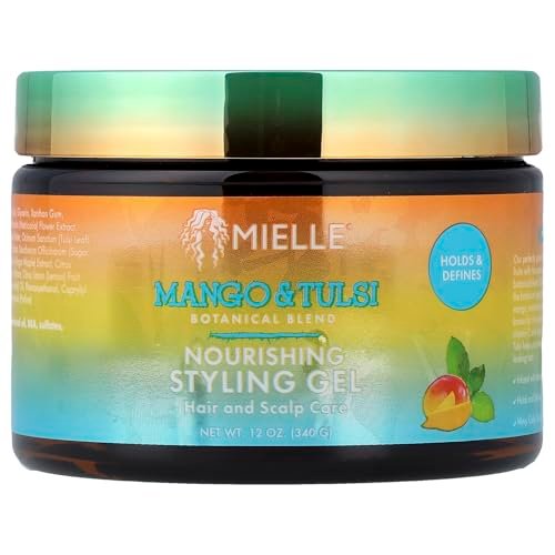 mielle nourishing styling gel mango & tulsi 12 oz