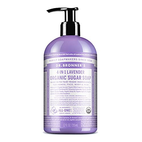dr. bronner's organic sugar soap made with organic oils, s...