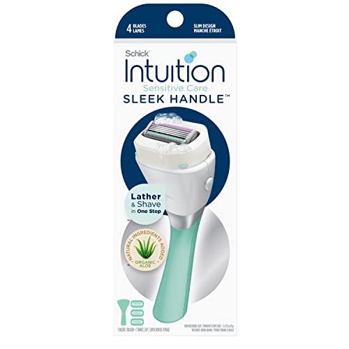 schick intuition sleek razors for women with sensitive skin |...