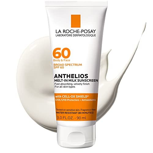 la roche posay anthelios melt in milk sunscreen spf 60, sunscr...