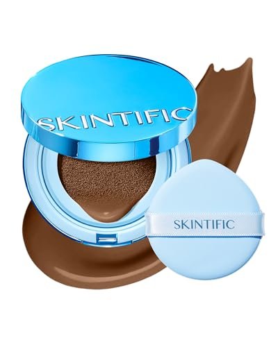 skintific velvet matte cushion foundation blue #10n natural es...