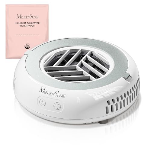 melodysusie pocketsized nail dust collector with lightweight d...