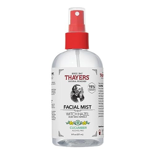 thayers alcohol free witch hazel facial mist toner with aloe v...