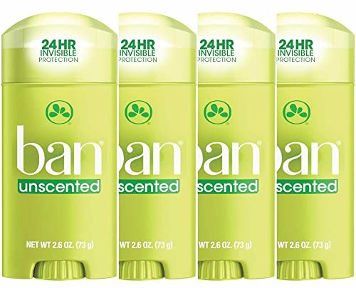 ban invisible solid antiperspirant deodorant for women and men...