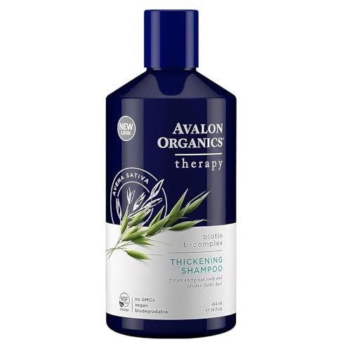 Avalon Organics Biotin Shampoo - Therapy B-Complex Thickening... avalon organics biotin shampoo therapy b complex thickening...