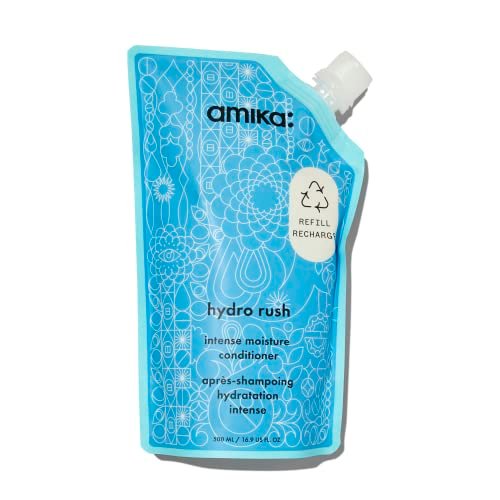 amika hydro rush intense moisture conditioner with hyaluronic...