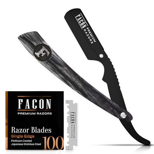 facón straight razors for men professional barber straight e...