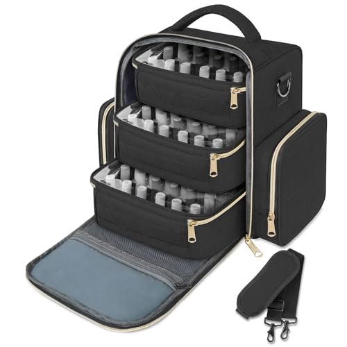 yorepek nail polish organizer holds up to 72 bottles nail poli...