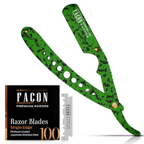 facón straight razors for men professional barber straight e...