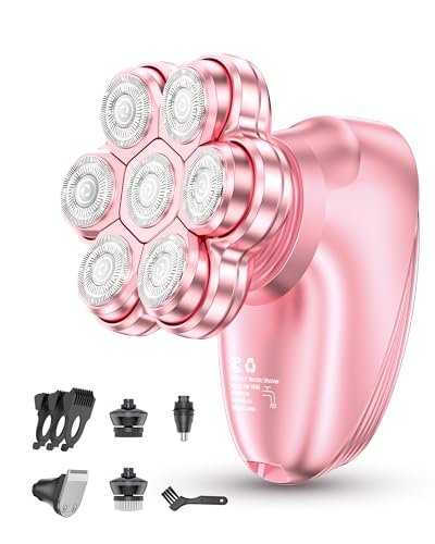 5 in 1 electric razors for women, 7d magnetic heads full body...