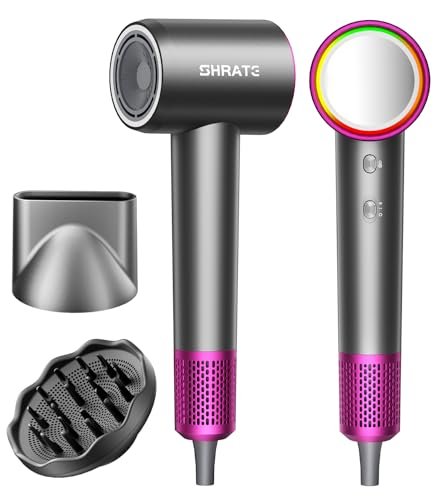 SHRATE Professional High Speed Ionic Hair Dryer | Ultra-Fast D... shrate professional high speed ionic hair dryer | ultra fast d...