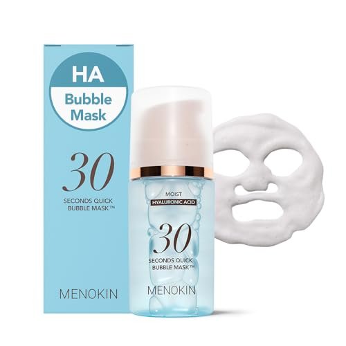 menokin 30 seconds quick bubble mask in micro bubbles, 8 typ...