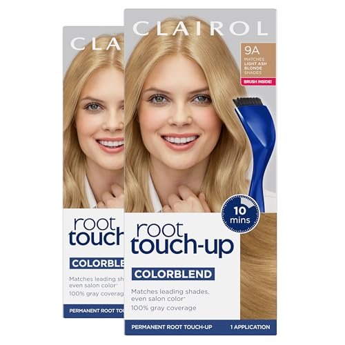 clairol root touch up by nice'n easy permanent hair dye, 9a li...