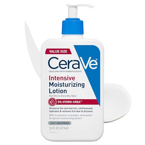 cerave intensive moisturizing lotion, hydro urea + shea butter...