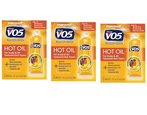 vo5 hot oil therapy treatment 2 count 0.5 ounce