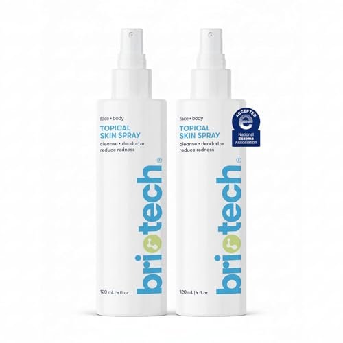 briotech topical skin spray, hypochlorous acid spray for sensi...