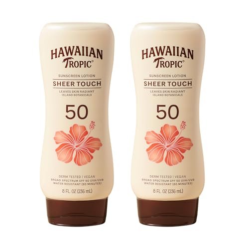 hawaiian tropic sheer touch ultra radiance lotion sunscreen sp...