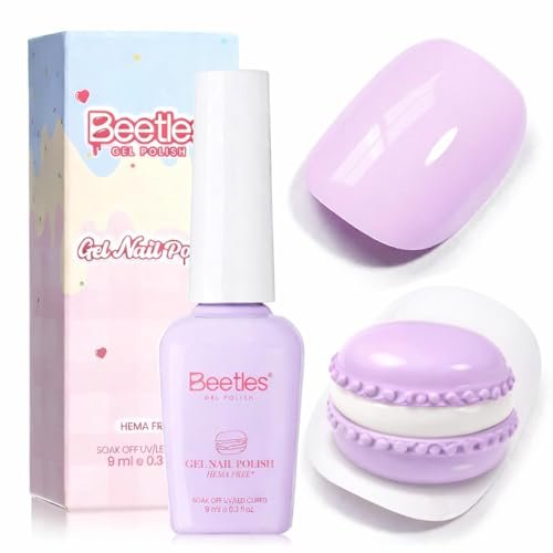 beetles lavender gel nail polish lavender macarons pastel pu...