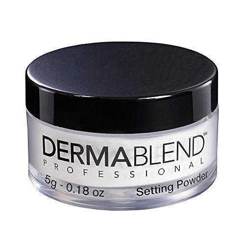 dermablend loose setting powder, translucent face powder makeu...